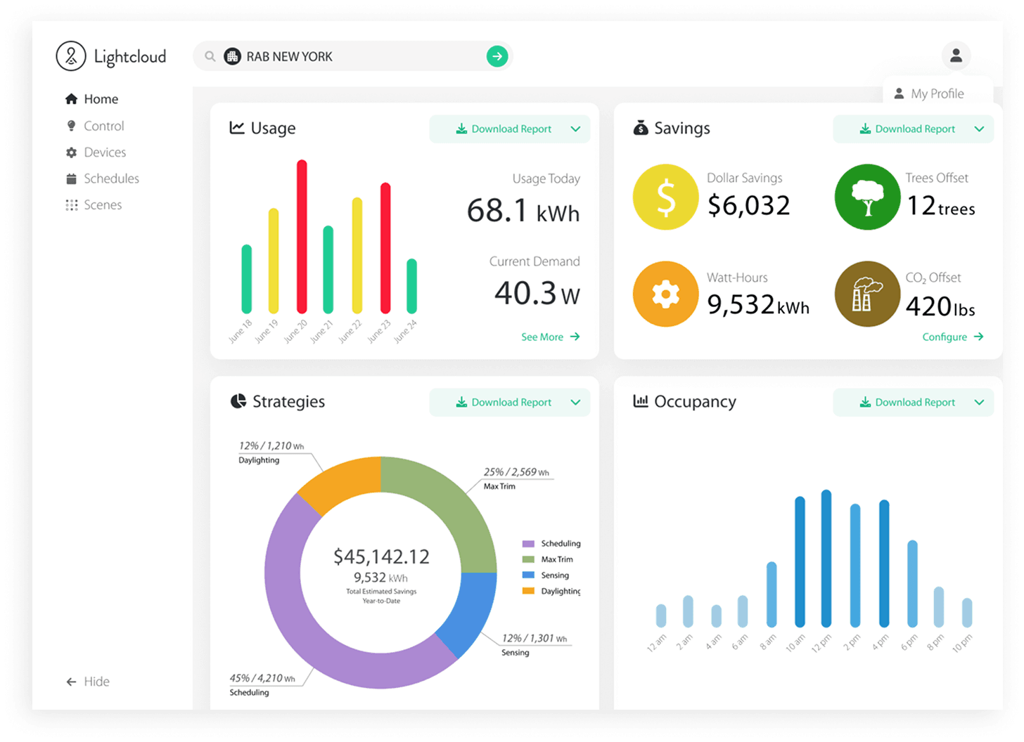 Lightcloud Web App Refresh