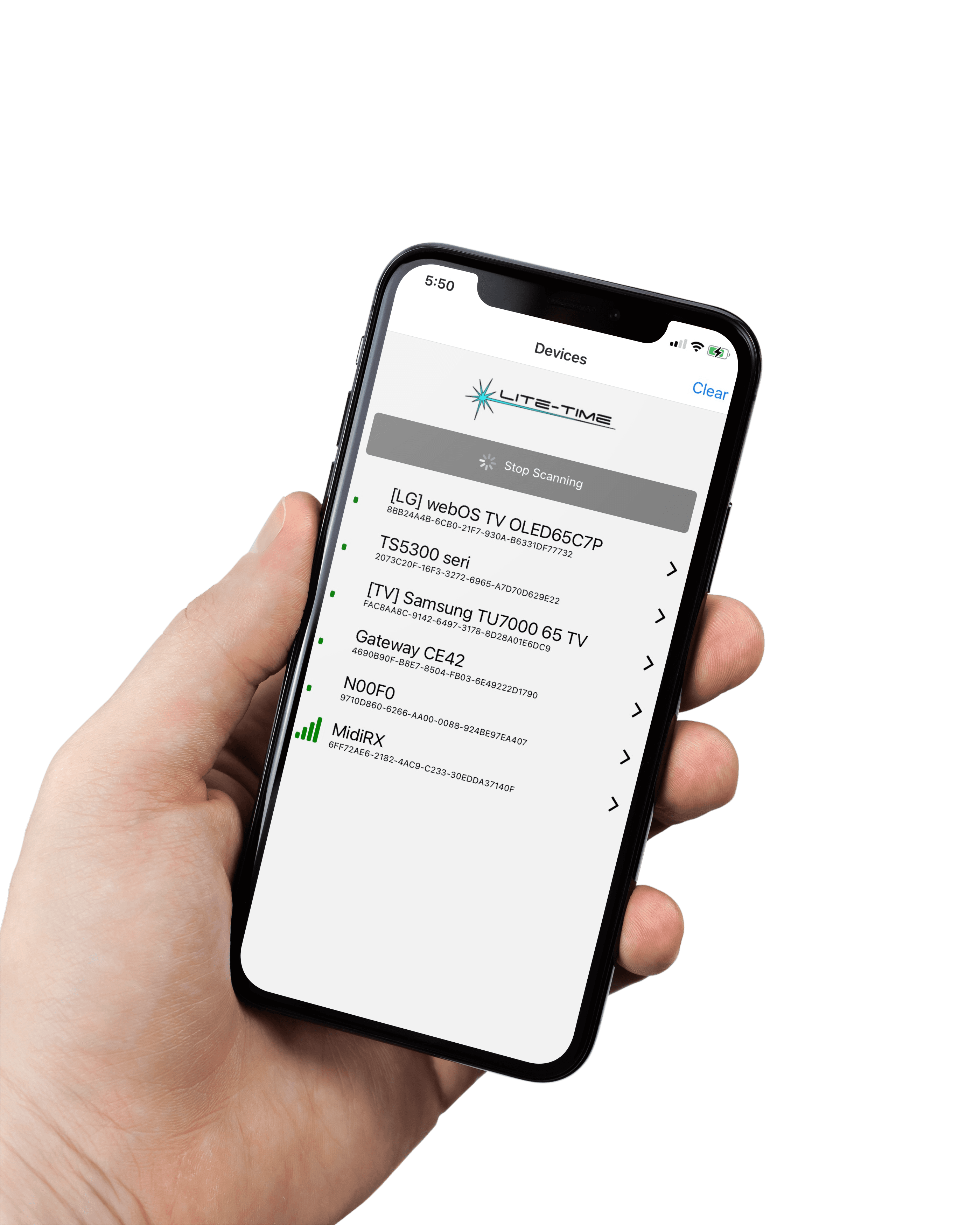 Lite-Time iOS App